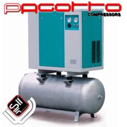SilAir Pagotto Scroll Kompressor mit Drucklufttank und Amaturen