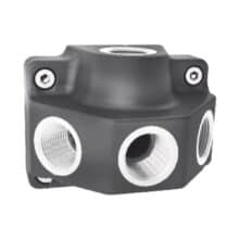 Luftverteilerdose Aircraft PA 1/2" + 3 x  1/2"