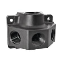 Luftverteilerdose Aircraft P 1/2" + 3 x 1/2"