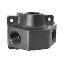 Luftverteilerdose Aircraft P 3/4" + 2 x 1/2"